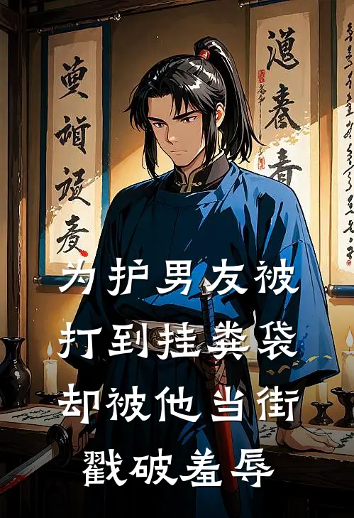 为护男友被打到挂粪袋，却被他当街戳破羞辱