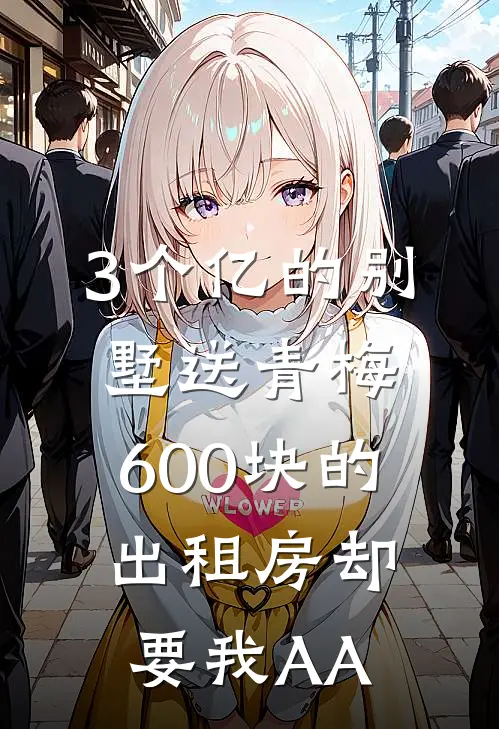 3个亿的别墅送青梅，600块的出租房却要我AA