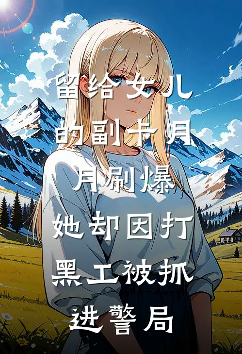 留给女儿的副卡月月刷爆，她却因打黑工被抓进警局