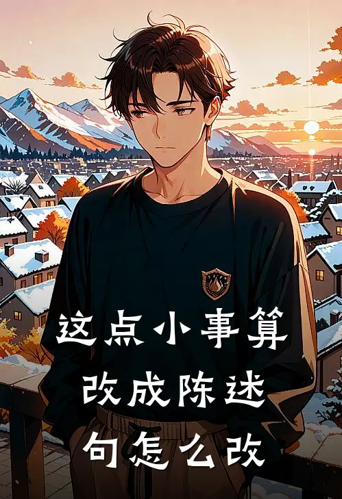 这点小事算改成陈述句怎么改