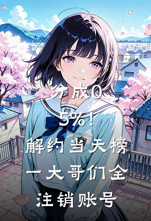 分成0.5%！解约当天，榜一大哥们全注销账号宋清杨莉免费小说在线阅读_热门小说在线阅读分成0.5%！解约当天，榜一大哥们全注销账号宋清杨莉